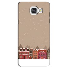 Новогодние, Праздничные Чехлы для Samsung Galaxy A5 2016 / A5100 / A510F - 2024 год (Зимний город)