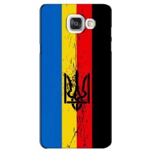 Украинские Чехлы для Samsung Galaxy A5 2016 / A5100 / A510F с картинкой УПА (AlphaPrint) (Флаг УПА)