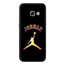Чехлы для Samsung Galaxy A5 2017 / A520 / A520F - с картинкой JORDAN (AlphaPrint) (Jordan Gold)