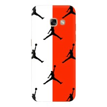 Чехлы для Samsung Galaxy A5 2017 / A520 / A520F - с картинкой JORDAN (AlphaPrint) (Лого Джордан)