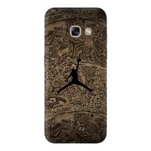 Чехлы для Samsung Galaxy A5 2017 / A520 / A520F - с картинкой JORDAN (AlphaPrint) (Logo Jordan)