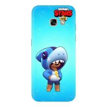 Чехол для Samsung Galaxy A5 2017 / A520 / A520F Бравл Старс (VPrint) – Леон акула