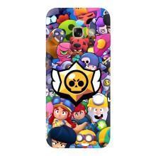 Чехол для Samsung Galaxy A5 2017 / A520 / A520F Бравл Старс (VPrint) – Лого Brawl Stars