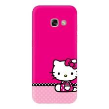 Чехол для Ребёнка на Самсунг А5 2017 (VPrint) – Girl KITTY