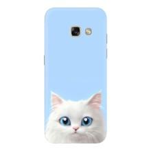 Чехол на тематику: Коты для Samsung Galaxy A5 2017 / A520 / A520F (Белый кот)