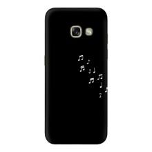 Чохол з картинками на чорному фоні для Samsung Galaxy A5 2017 / A520 / A520F – Ноти
