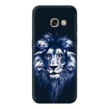 Чехол с картинкой на Samsung Galaxy A5 2017 / A520 / A520F – Лев - синий