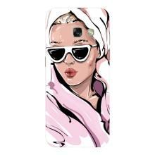 Чохол з картинкою Модні Дівчата Samsung Galaxy A5 2017 / A520 / A520F (Дівчина в халаті)