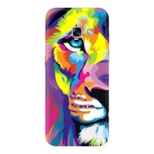 Чехол со Львом для Samsung Galaxy A5 2017 / A520 / A520F (VPrint) (Яркий Лев)