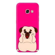 Чохол (ТПУ) Милі песики для Samsung Galaxy A5 2017 / A520 / A520F (Веселий Мопсік)