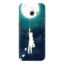 Чехол (ТПУ) с планетами на Samsung Galaxy A5 2017 / A520 / A520F – To The moon