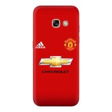 Силиконовые Чехлы принт Футбол на Samsung Galaxy A5 2017 / A520 / A520F – Man United