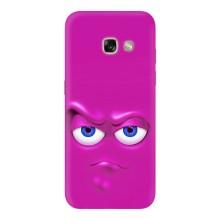 Силиконовые Чехлы (смешные стикеры) для Samsung Galaxy A5 2017 / A520 / A520F – Хитрая мордочка
