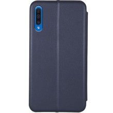 Кожаный чехол (книжка) Classy для Samsung Galaxy A50 (A505F) / A50s / A30s – Темно-синий