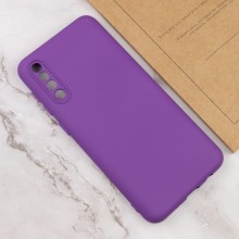 Чехол Silicone Cover Lakshmi Full Camera (A) для Samsung Galaxy A50 (A505F) / A50s / A30s – Фиолетовый