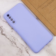 Чохол TPU GETMAN Liquid Silk Full Camera для Samsung Galaxy A50 (A505F) / A50s / A30s – Бузковий