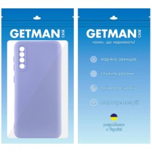 Чехол TPU GETMAN Liquid Silk Full Camera для Samsung Galaxy A50 (A505F) / A50s / A30s – Сиреневый