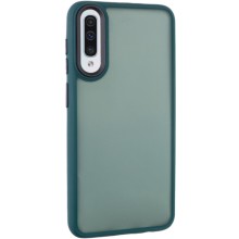 Чехол TPU+PC Lyon Frosted для Samsung Galaxy A50 (A505F) / A50s / A30s (Gre111en)