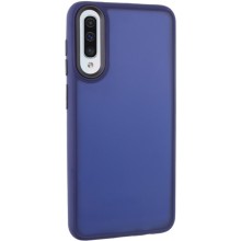 Чехол TPU+PC Lyon Frosted для Samsung Galaxy A50 (A505F) / A50s / A30s – Navy Blue