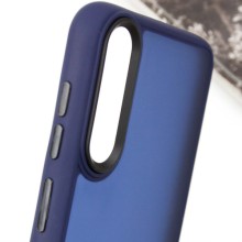 Чехол TPU+PC Lyon Frosted для Samsung Galaxy A50 (A505F) / A50s / A30s – Navy Blue