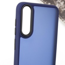 Чехол TPU+PC Lyon Frosted для Samsung Galaxy A50 (A505F) / A50s / A30s – Navy Blue