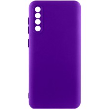 Чехол TPU GETMAN Liquid Silk Full Camera для Samsung Galaxy A50 (A505F) / A50s / A30s – Фиолетовый
