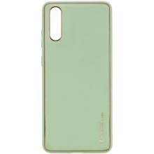 Кожаный чехол Xshield для Samsung Galaxy A50 (A505F) / A50s / A30s – Зеленый
