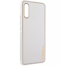 Кожаный чехол Xshield для Samsung Galaxy A50 (A505F) / A50s / A30s – Белый
