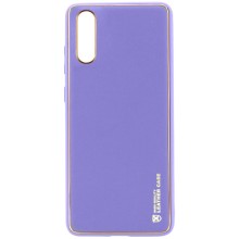 Кожаный чехол Xshield для Samsung Galaxy A50 (A505F) / A50s / A30s – Сиреневый