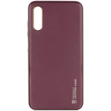 Кожаный чехол Xshield для Samsung Galaxy A50 (A505F) / A50s / A30s – Бордовый
