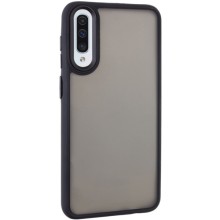 Чехол TPU+PC Lyon Frosted для Samsung Galaxy A50 (A505F) / A50s / A30s – Черный
