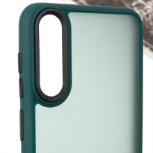 Чехол TPU+PC Lyon Frosted для Samsung Galaxy A50 (A505F) / A50s / A30s – Зеленый