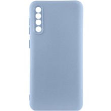Чехол TPU GETMAN Liquid Silk Full Camera для Samsung Galaxy A50 (A505F) / A50s / A30s – Голубой
