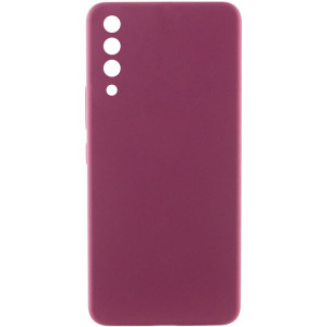 Чехол Silicone Cover Lakshmi Full Camera (AAA) для Samsung Galaxy A50 (A505F) / A50s / A30s – Бордовый