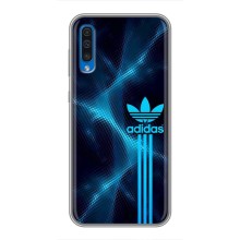 Чехлы Адидас для Samsung Galaxy A50 2019 (A505F) (AlphaPrint) (Синий Адидас)