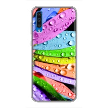 Чехлы (ART) Цветы на Samsung Galaxy A50 2019 (A505F) (VPrint) (Семицветик)