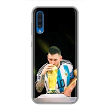 Чохли для Samsung Galaxy A50 2019 (A505F) (Leo чемпіон) (AlphaPrint) (Кубок Мессі)