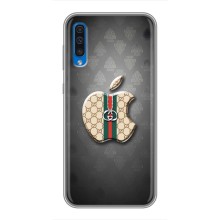 Чехлы ГУЧЧИ для Самсунг А50 (2019) (AlphaPrint) (Apple gucci)