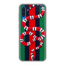 Чехлы ГУЧЧИ для Самсунг А50 (2019) (AlphaPrint) (Gucci змия)