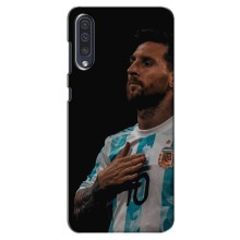Чехлы Лео Месси Аргентина для Samsung Galaxy A50 2019 (A505F) (Месси Капитан)