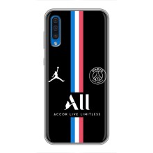 Чехлы PSG для Samsung Galaxy A50 2019 (A505F) (AlphaPrint) (футболка ПСЖ)
