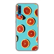 Чехлы с Фруктами для Samsung Galaxy A50 2019 (A505F) (VPrint) (Грейпфрут)