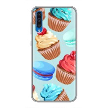 Чехлы с Фруктами для Samsung Galaxy A50 2019 (A505F) (VPrint) (Кексики)