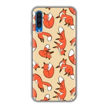 Чехлы с картинкой Лисички для Samsung Galaxy A50 2019 (A505F) (VPrint) (Лисички)