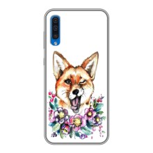 Чехлы с картинкой Лисички для Samsung Galaxy A50 2019 (A505F) (VPrint) (Веселая лисичка)