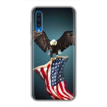 Чохол Прапор USA для Samsung Galaxy A50 2019 (A505F) (Орел і прапор)