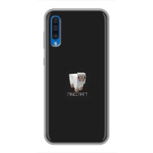 Чехол Майнкрафт на Samsung Galaxy A50 2019 (A505F) (AlphaPrint) Minecraft (Овечка Майнкрафт)