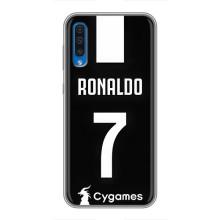 Чехол Криштиану Роналду для Samsung Galaxy A50 2019 (A505F) (AlphaPrint) (RONALDO 7)