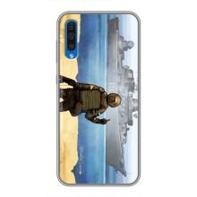 Чехол с принтом (Русский корабль...) для Самсунг А50 (2019) (AlphaPrint) – Русский корабль