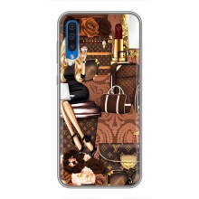 Чехол Стиль Louis Vuitton на Samsung Galaxy A50 2019 (A505F) (Мода Луи Виттон)